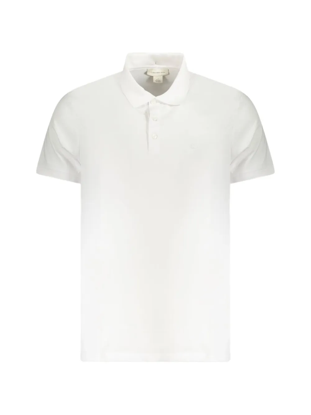 Calvin Klein short-sleeve polo shirt - Weiß