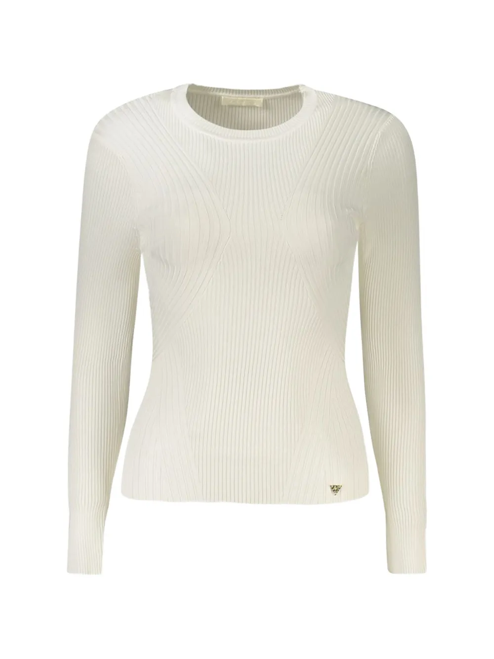 GUESS USA ribbed-knit sweater - Bianco