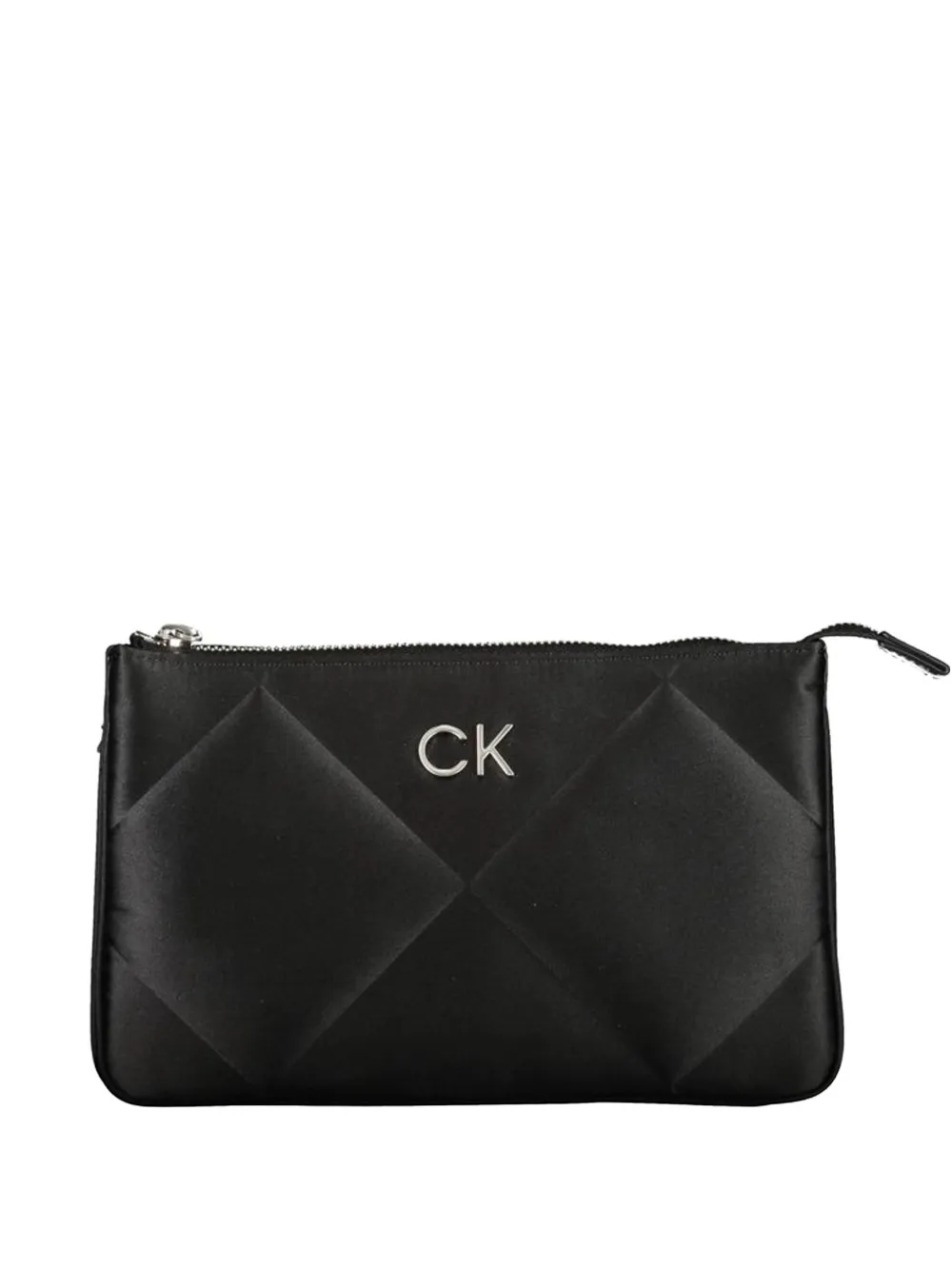 Calvin Klein quilted clutch bag - Nero