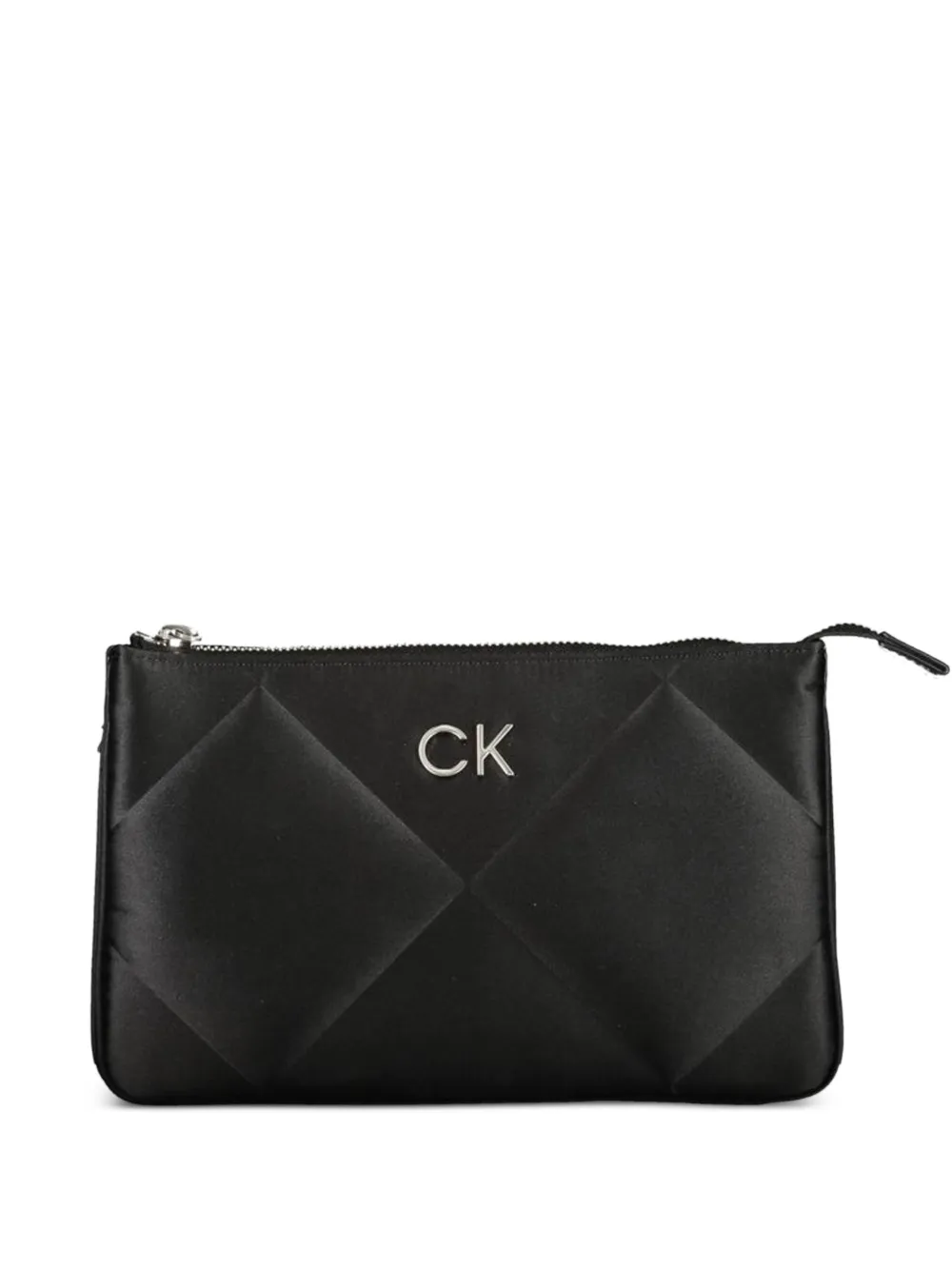 Calvin Klein quilted clutch bag - Nero