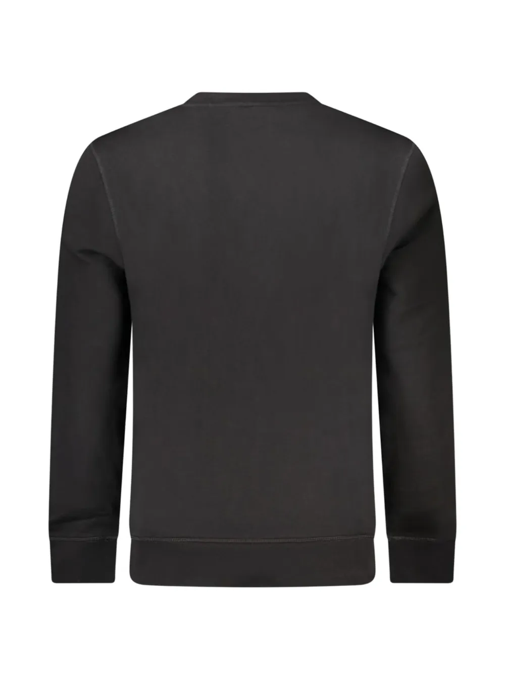 BOSS Sweater met logopatch Zwart
