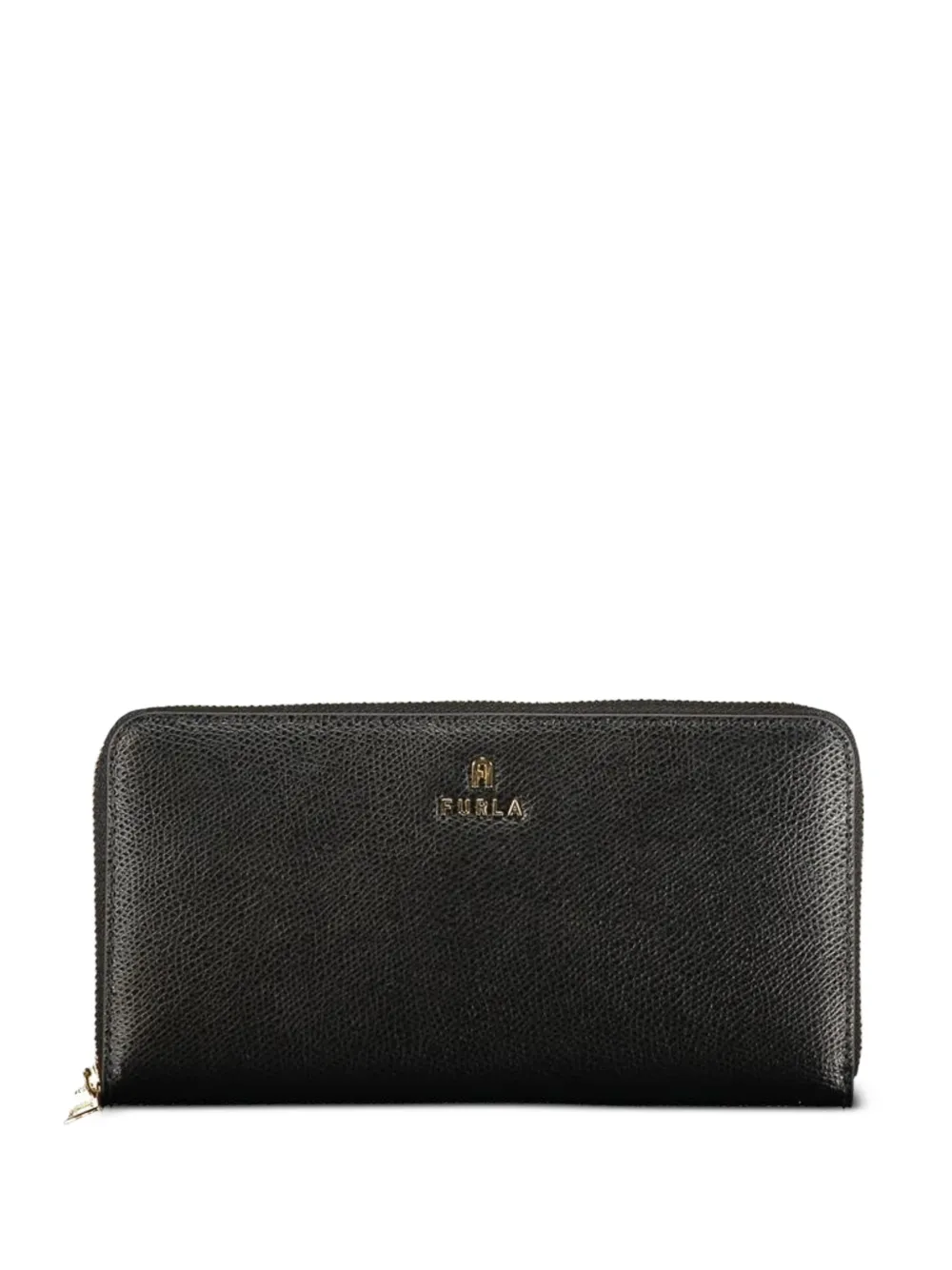 Furla grained leather wallet - Nero