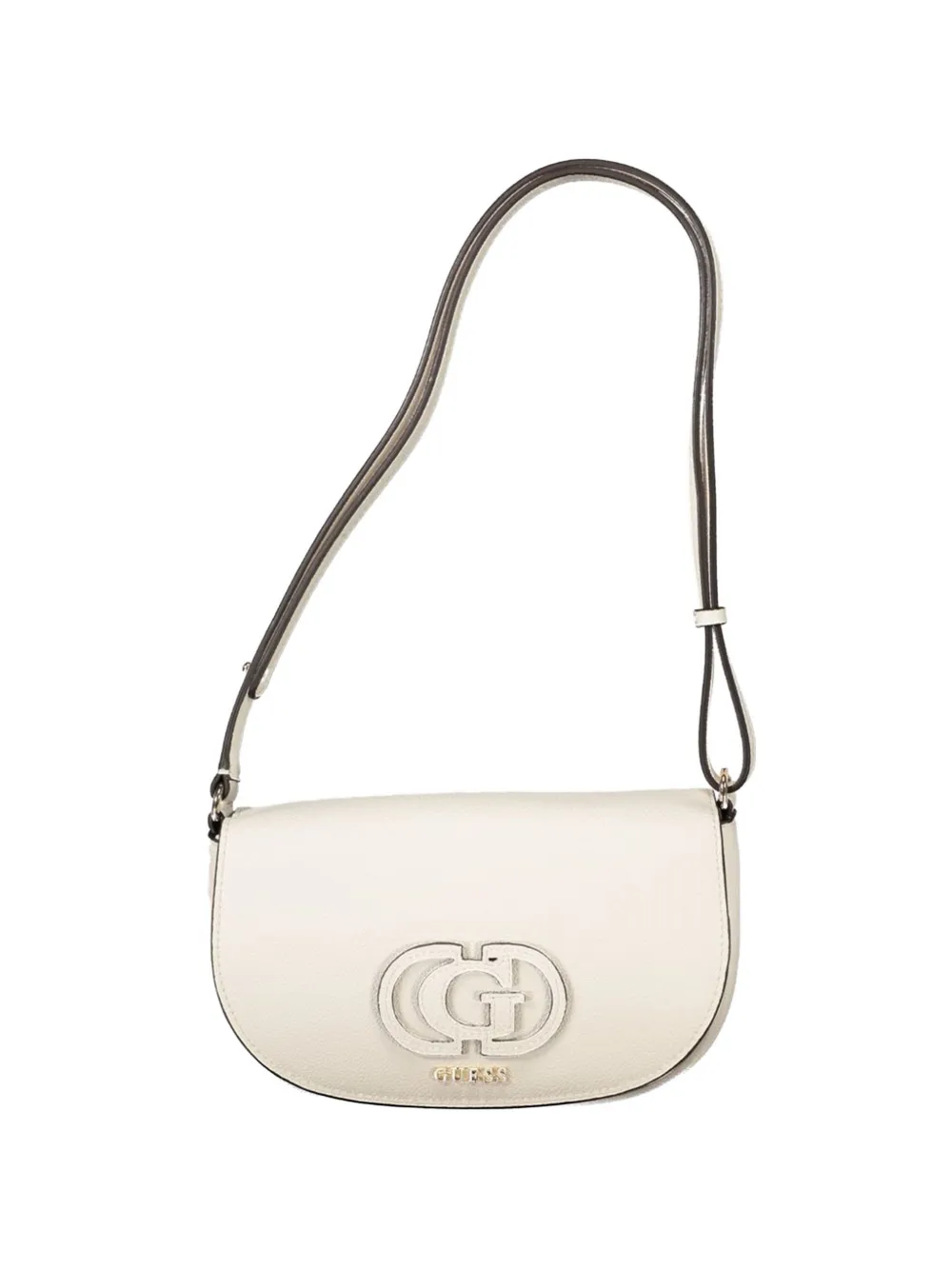 GUESS USA logo-plaque shoulder bag - Bianco