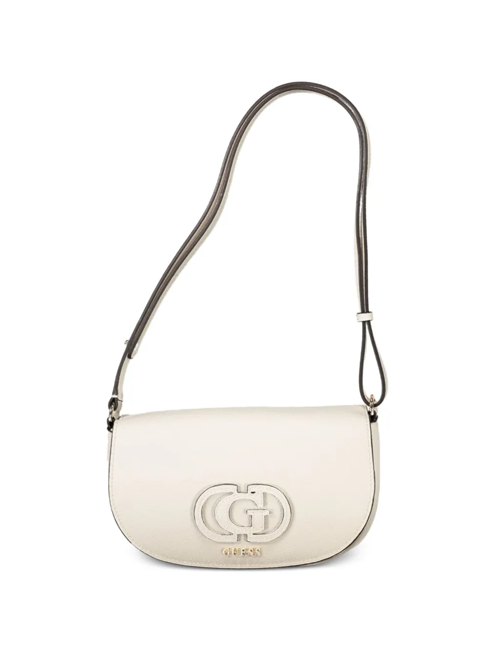 GUESS USA logo-plaque shoulder bag - Bianco