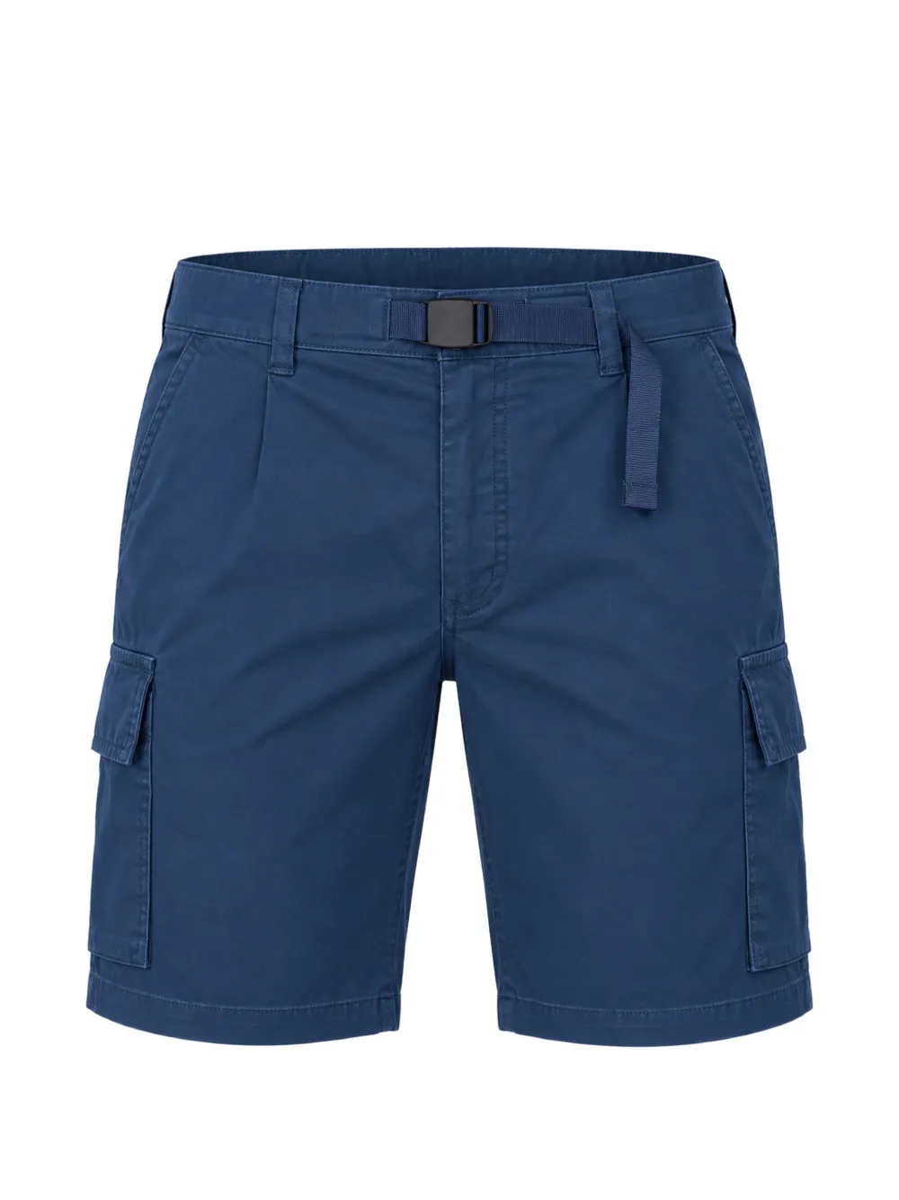 BOSS belted cargo shorts - Blu