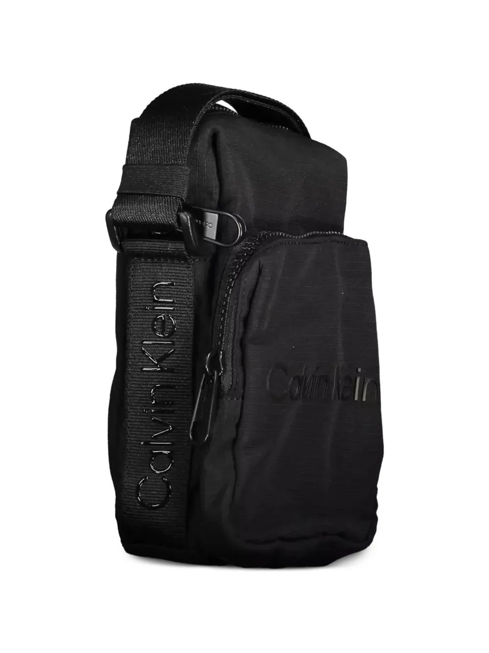 Calvin Klein Schoudertas met logo-reliëf Zwart