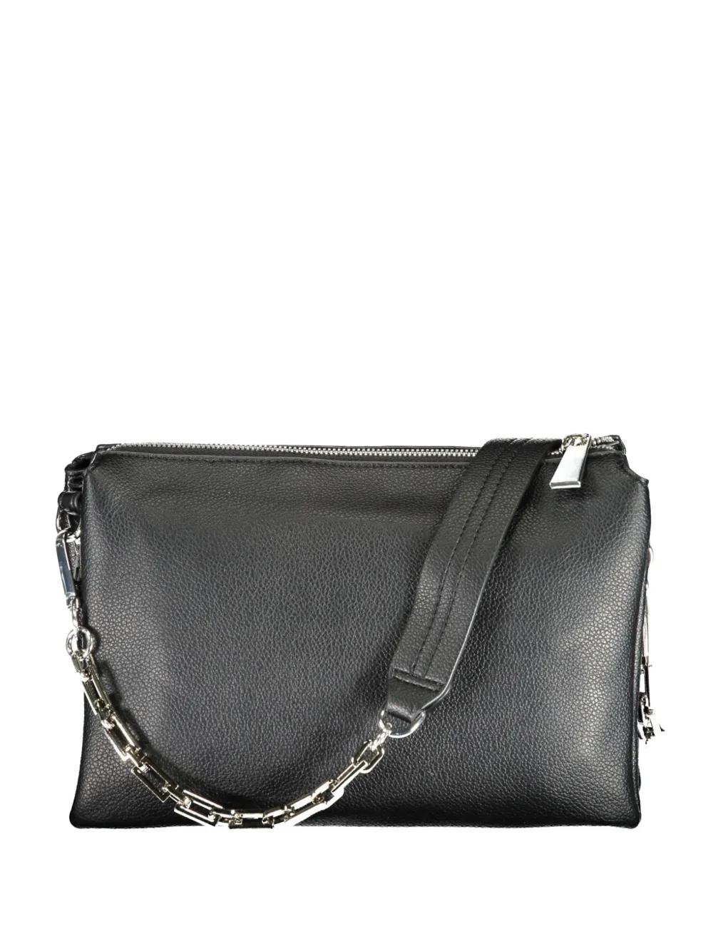 Byblos Stud-embellished Chain-strap Handbag In Black