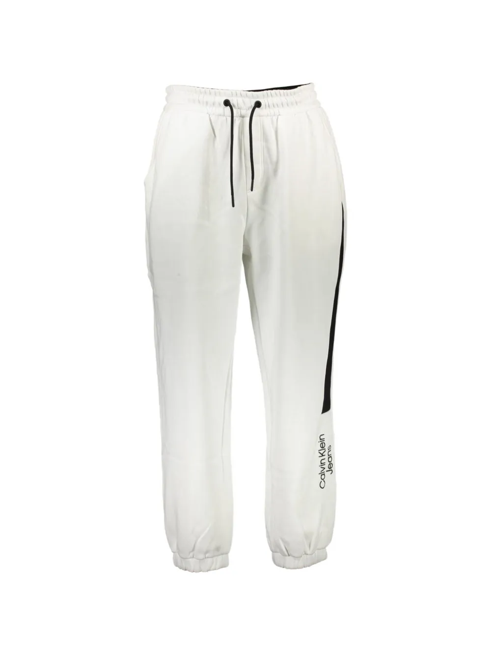 Calvin Klein Jeans side-stripe track pants - Bianco