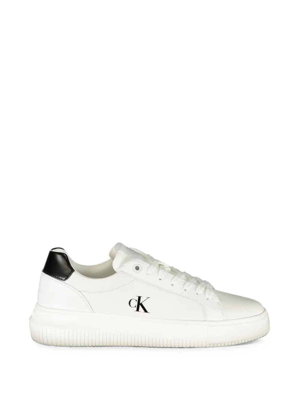 Calvin Klein logo-print platform sneakers