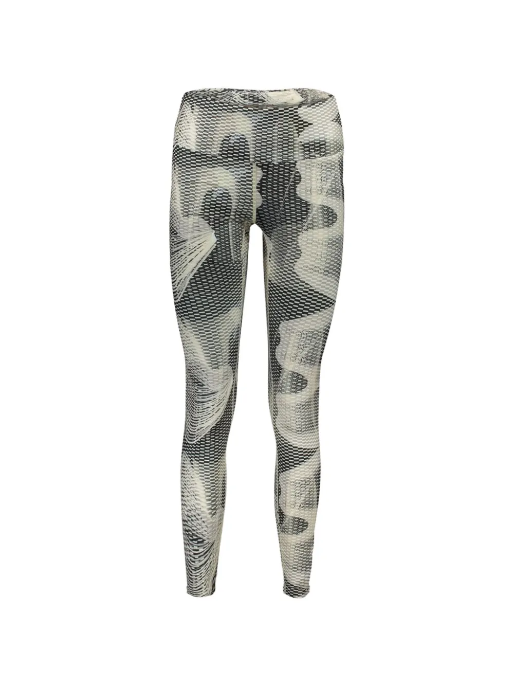 Fila abstract-pattern textured leggings - Nero