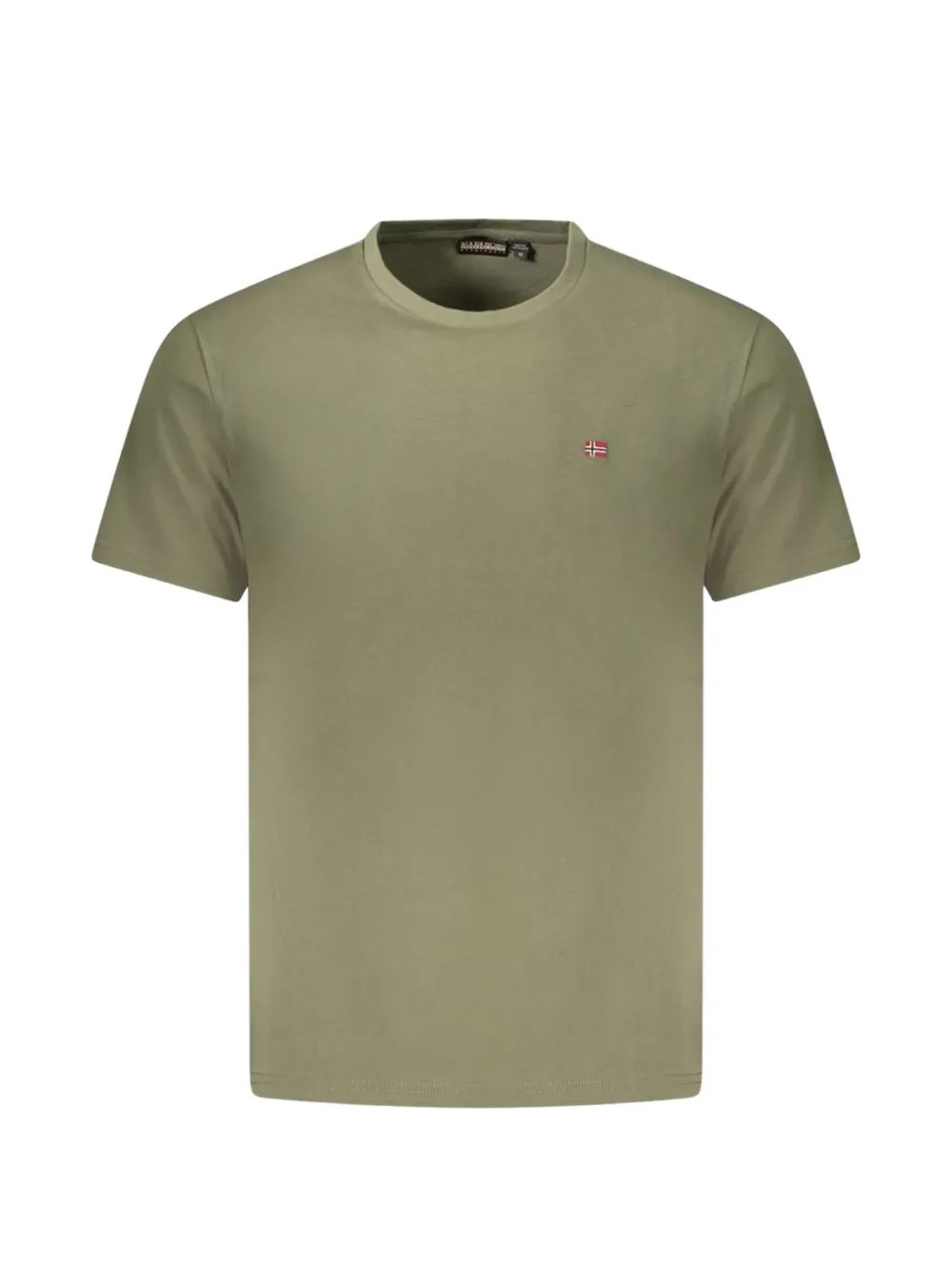 Napapijri logo-patch T-shirt - Verde