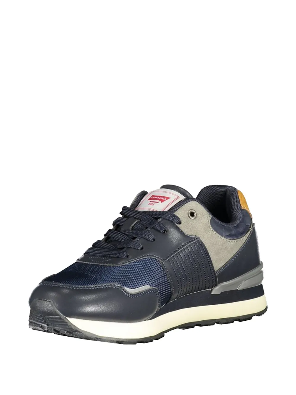 Carrera stripe-detail mesh-panel sneakers Blauw