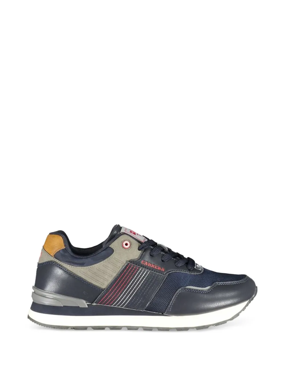 Carrera stripe-detail mesh-panel sneakers - Blu
