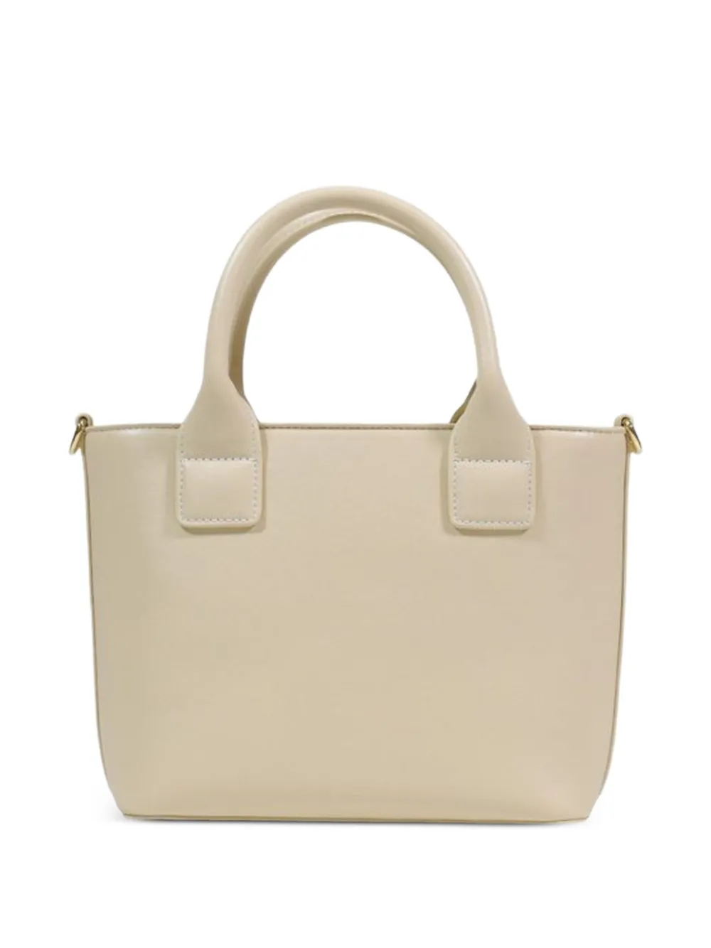 Love Moschino Shopper met logopatch Beige