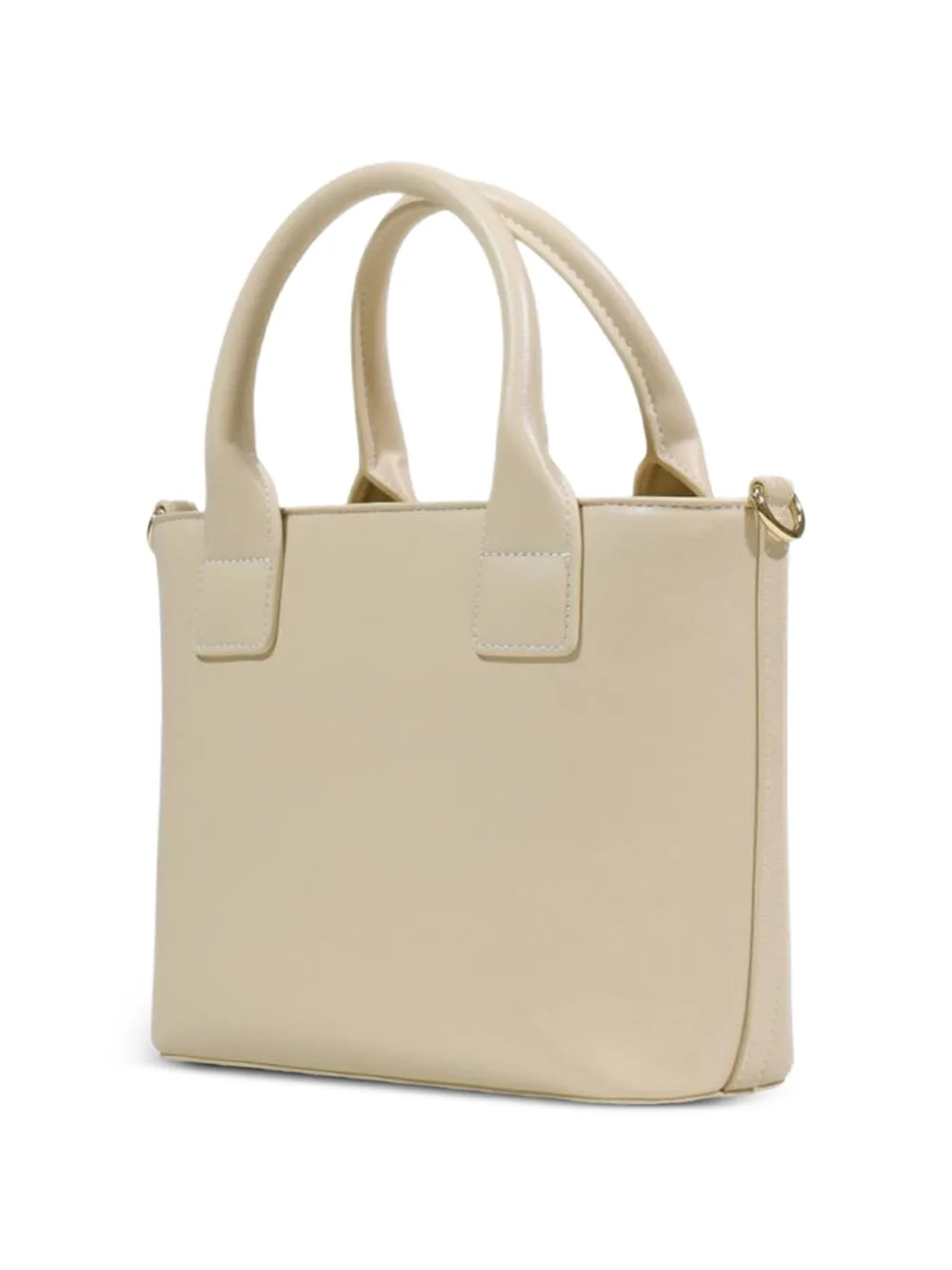 Love Moschino Shopper met logopatch Beige