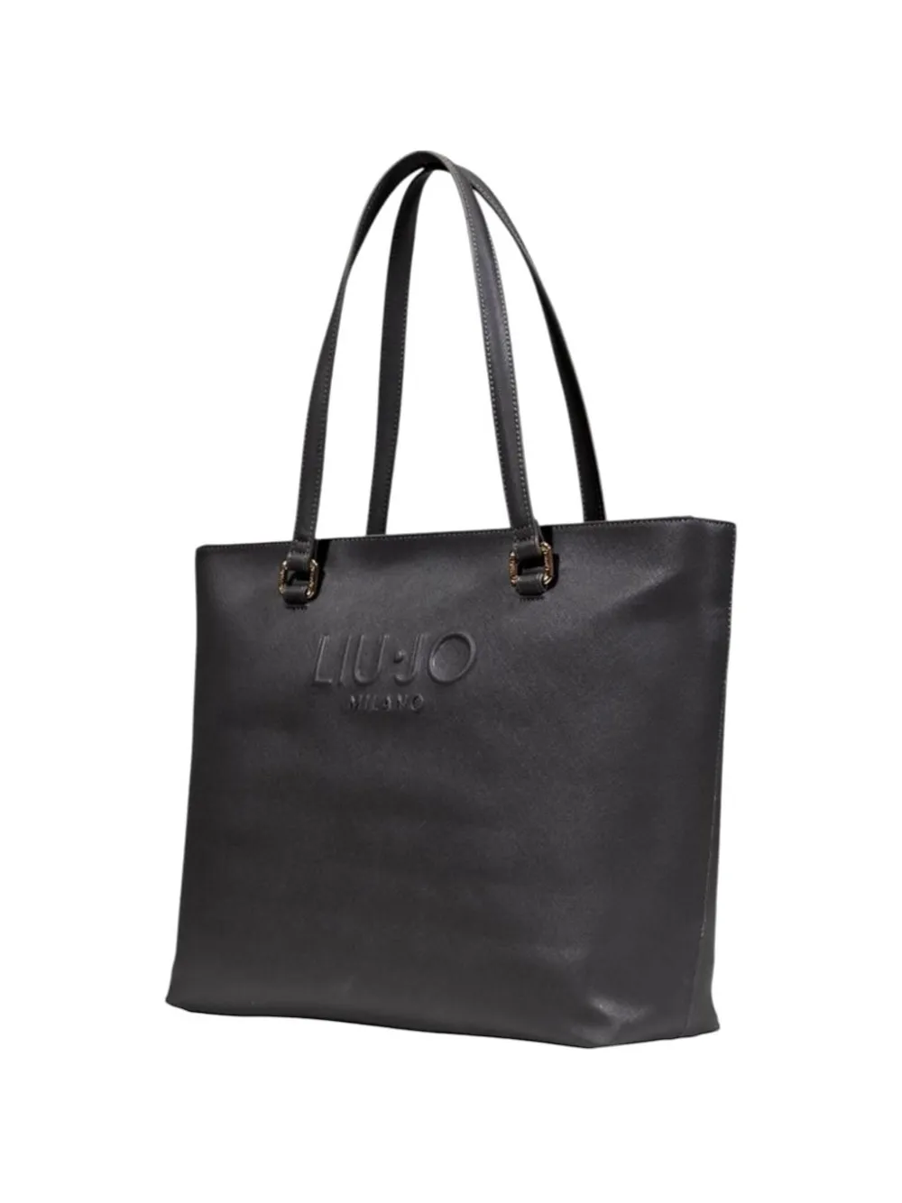 LIU JO logo-embossed tote bag - Grigio