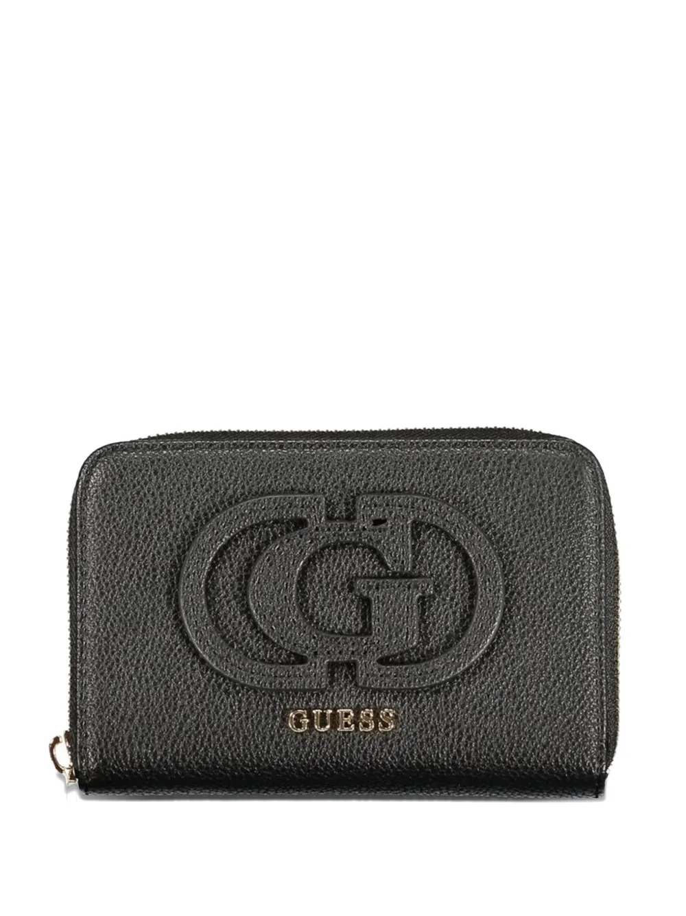 GUESS USA embossed-logo wallet - Nero