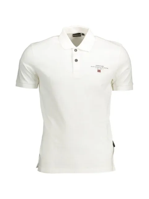 Napapijri Elbas logo-embroidered short-sleeve polo shirt