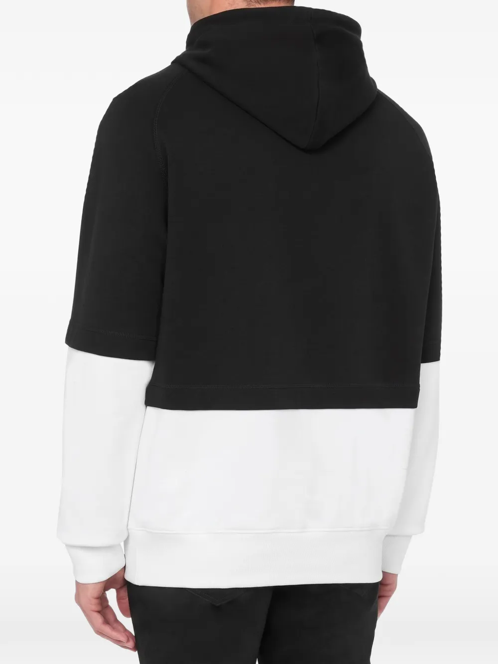 Moschino Katoenen hoodie Zwart