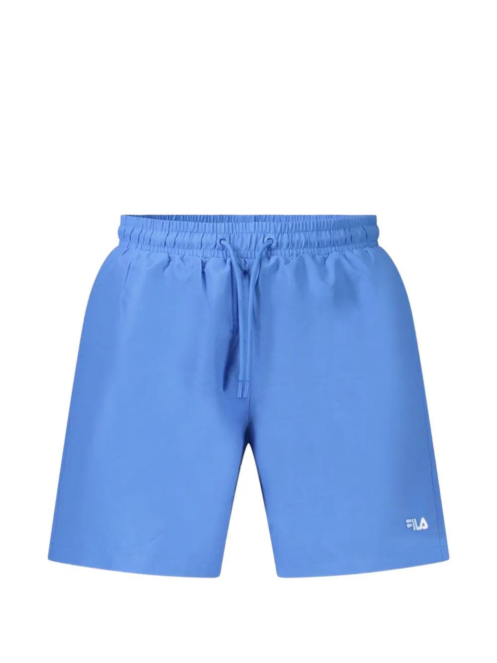 Fila logo-print drawstring swim shorts - Blu