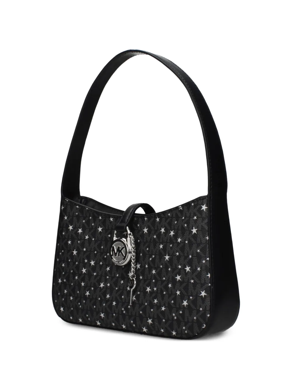 Michael Kors Shopper met sterrenprint en monogram Zwart