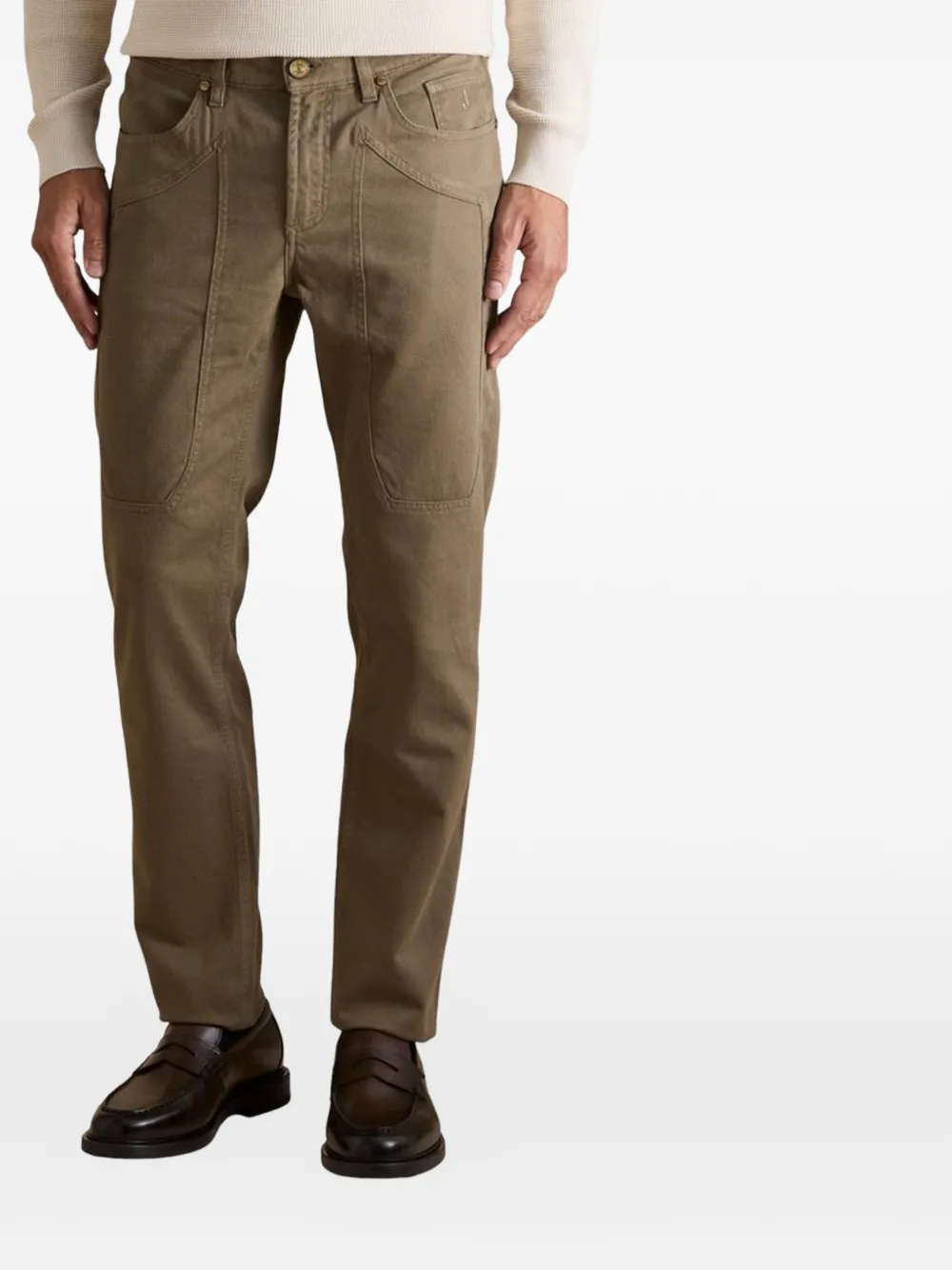 JECKERSON JOHN panelled jeans - Marrone