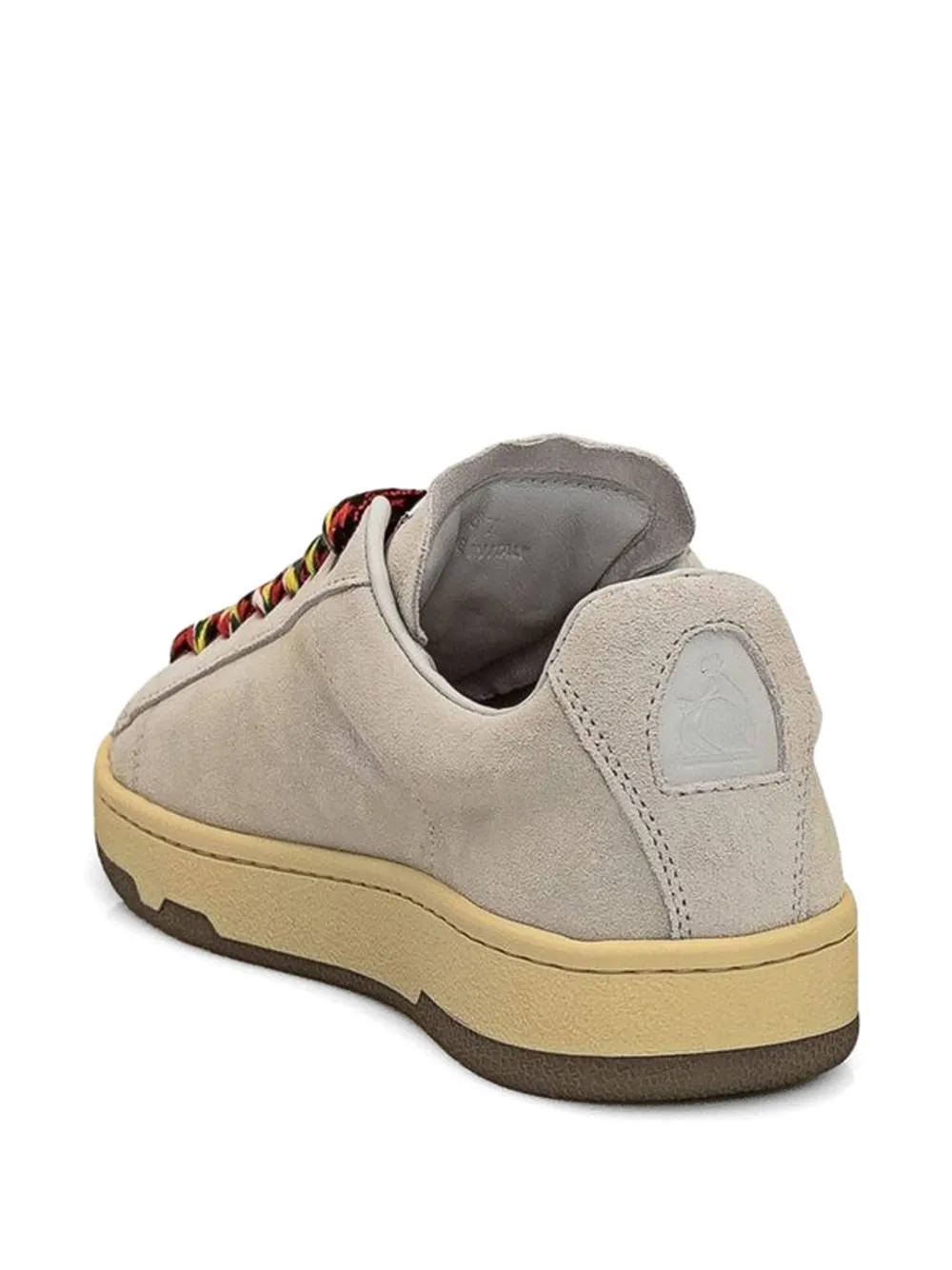 Lanvin suede low-top sneakers Grijs