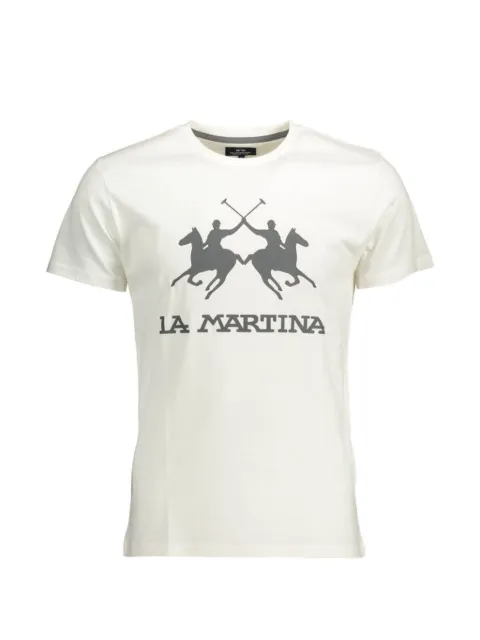La Martina logo-print crew-neck T-shirt