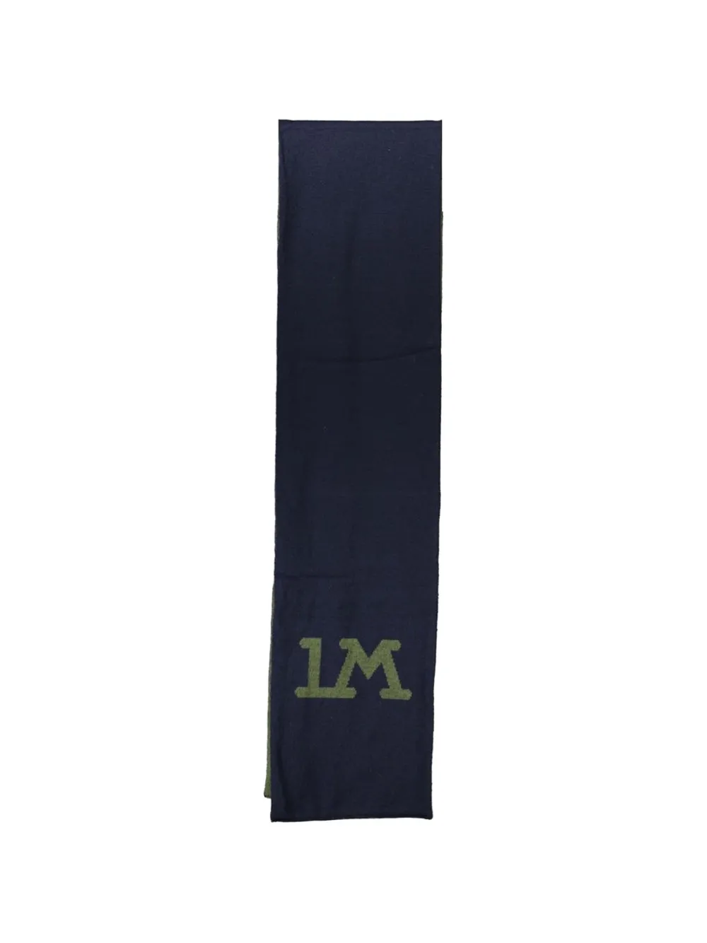La Martina logo print scarf