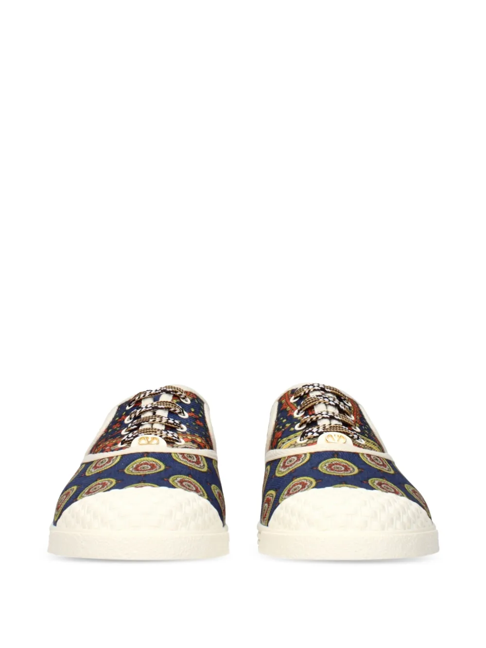 Valentino Garavani paisley-print sneakers Veelkleurig