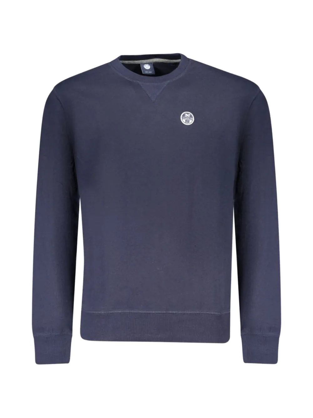 North Sails logo-patch crew-neck sweatshirt - Blu