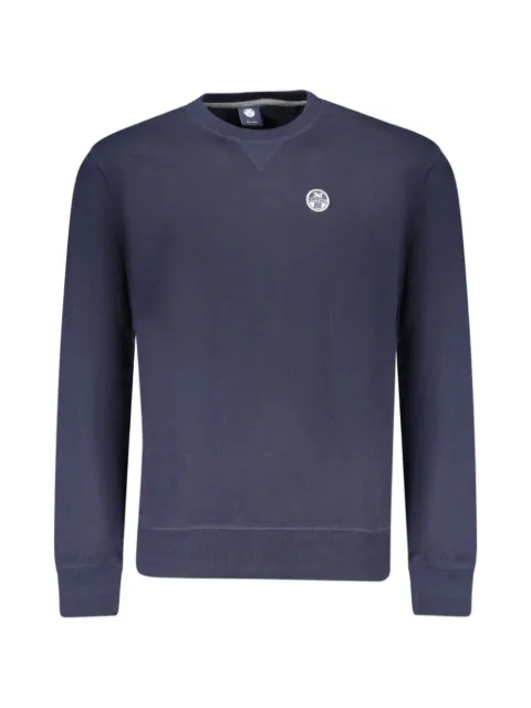 North Sails logo-patch crew-neck sweatshirt