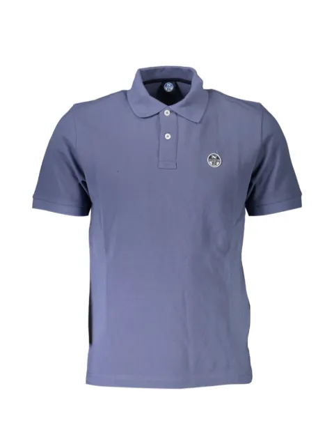 North Sails logo-patch polo shirt
