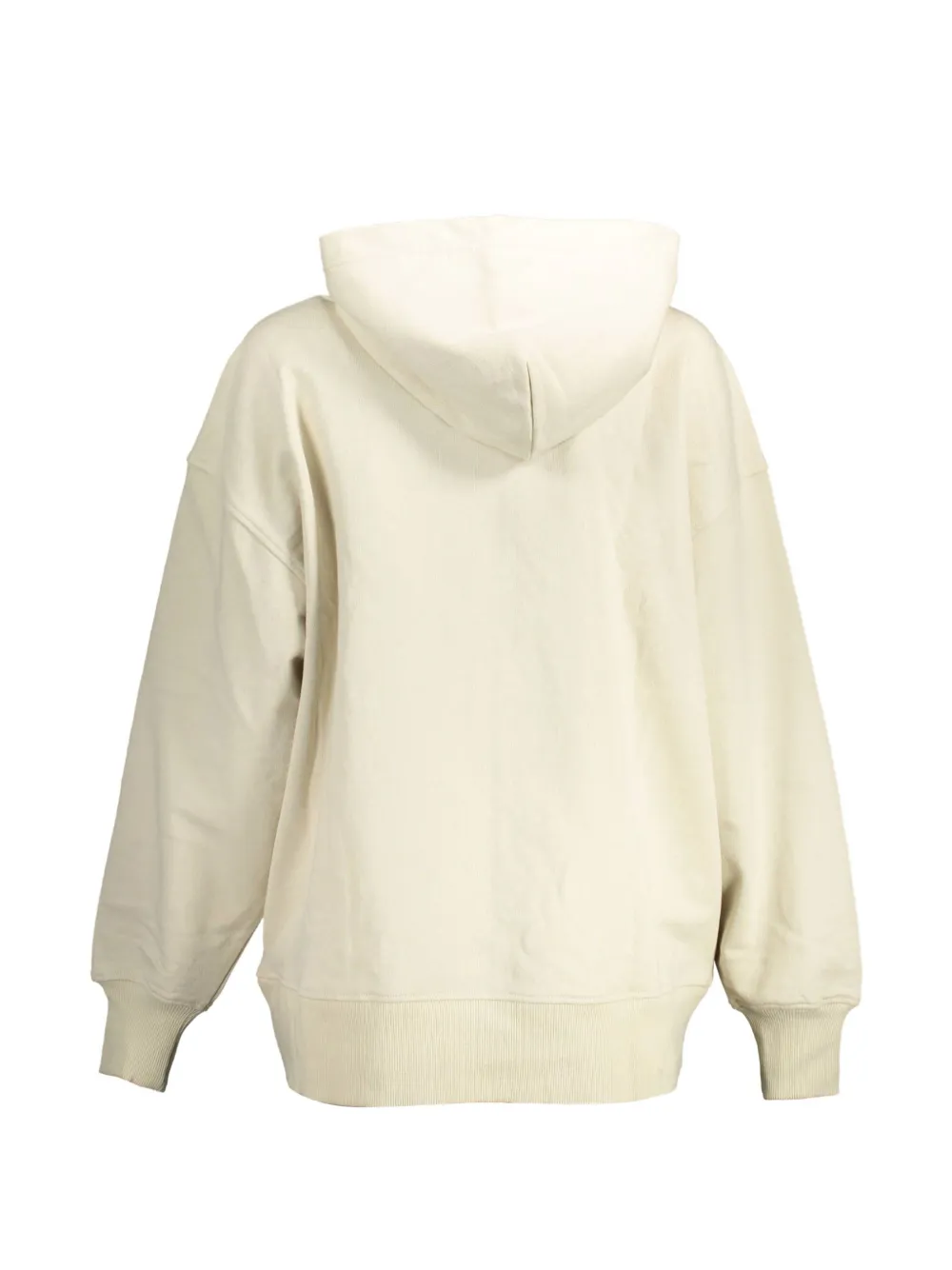 Calvin Klein Jeans Hoodie met logopatch Beige