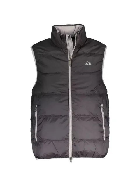 La Martina quilted high-neck gilet
