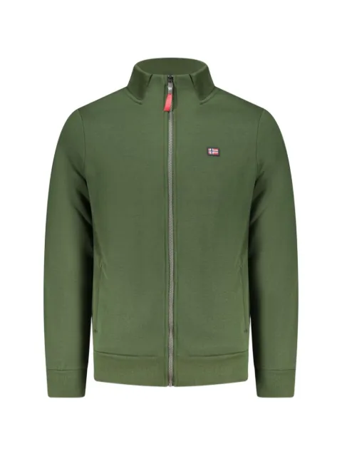 NORWAY 1963 zip-up cotton sweatshirt
