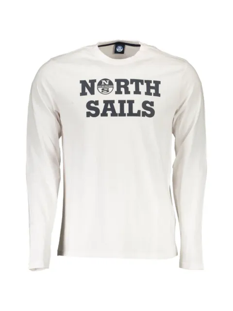 North Sails logo-print long-sleeve T-shirt