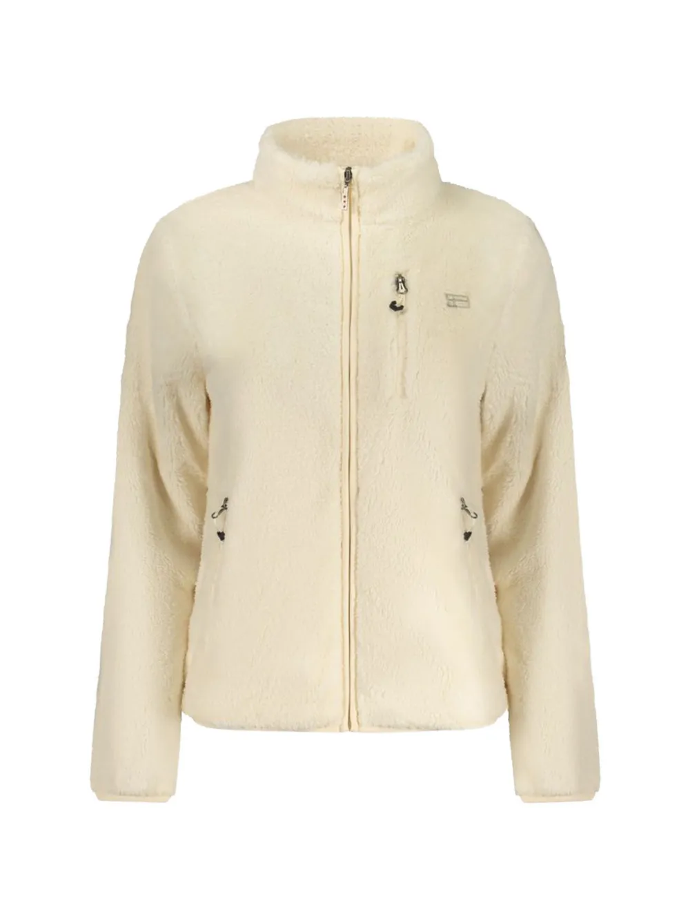 Norwegian Rain Fleece Zip-up Sweater In Neutral