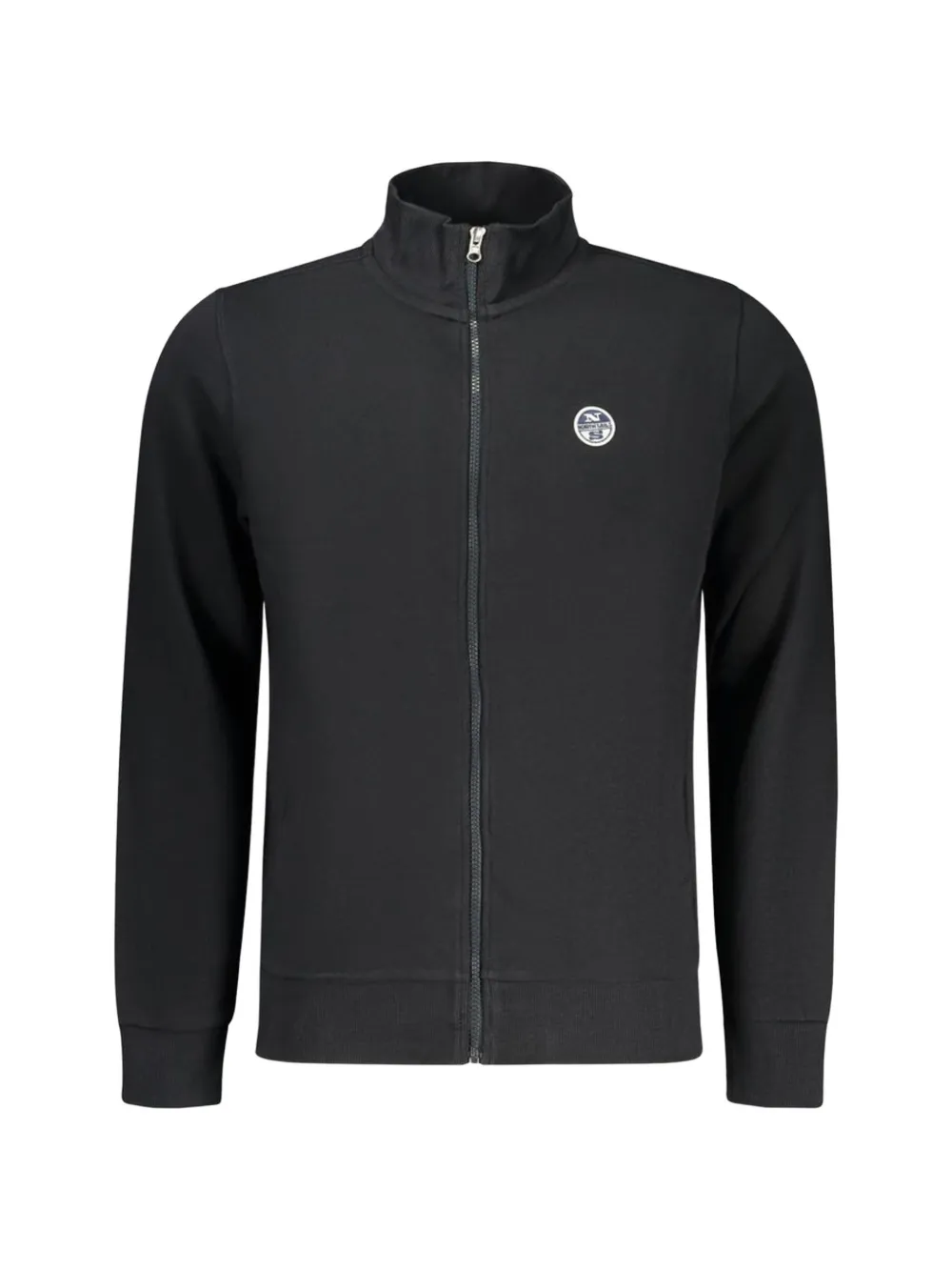 North Sails zip-up sweatshirt - Nero