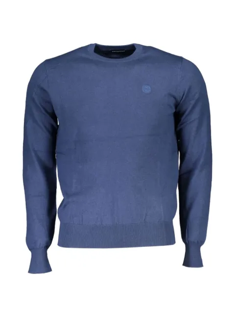 North Sails logo-patch crew-neck sweater