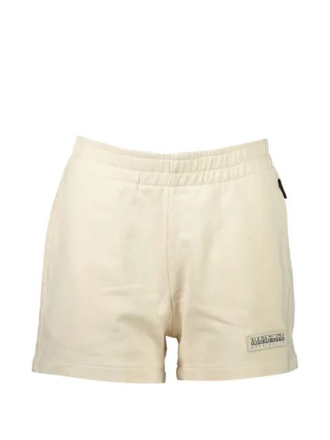 Napapijri logo-patch elasticated-waistband shorts