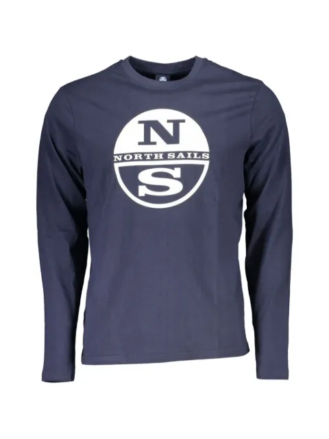 North Sails logo-print long-sleeve T-shirt