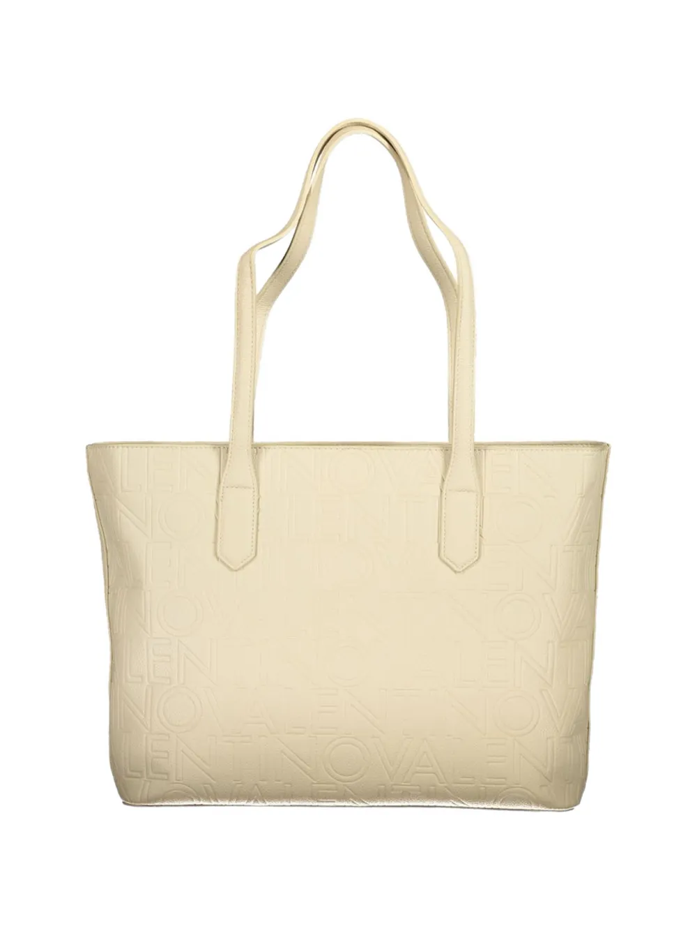 MARIO VALENTINO Shopper met logo-reliëf Beige