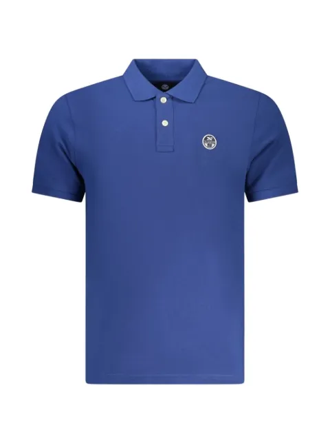 North Sails logo-patch polo shirt