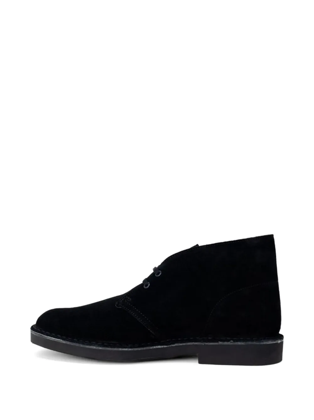 Clarks Evo suede desert boots Zwart