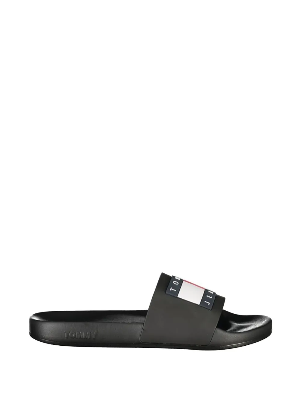 Tommy Hilfiger Flag slides Zwart