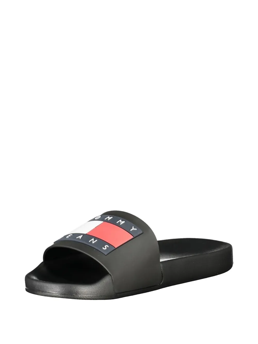 Tommy Hilfiger Flag slides Zwart