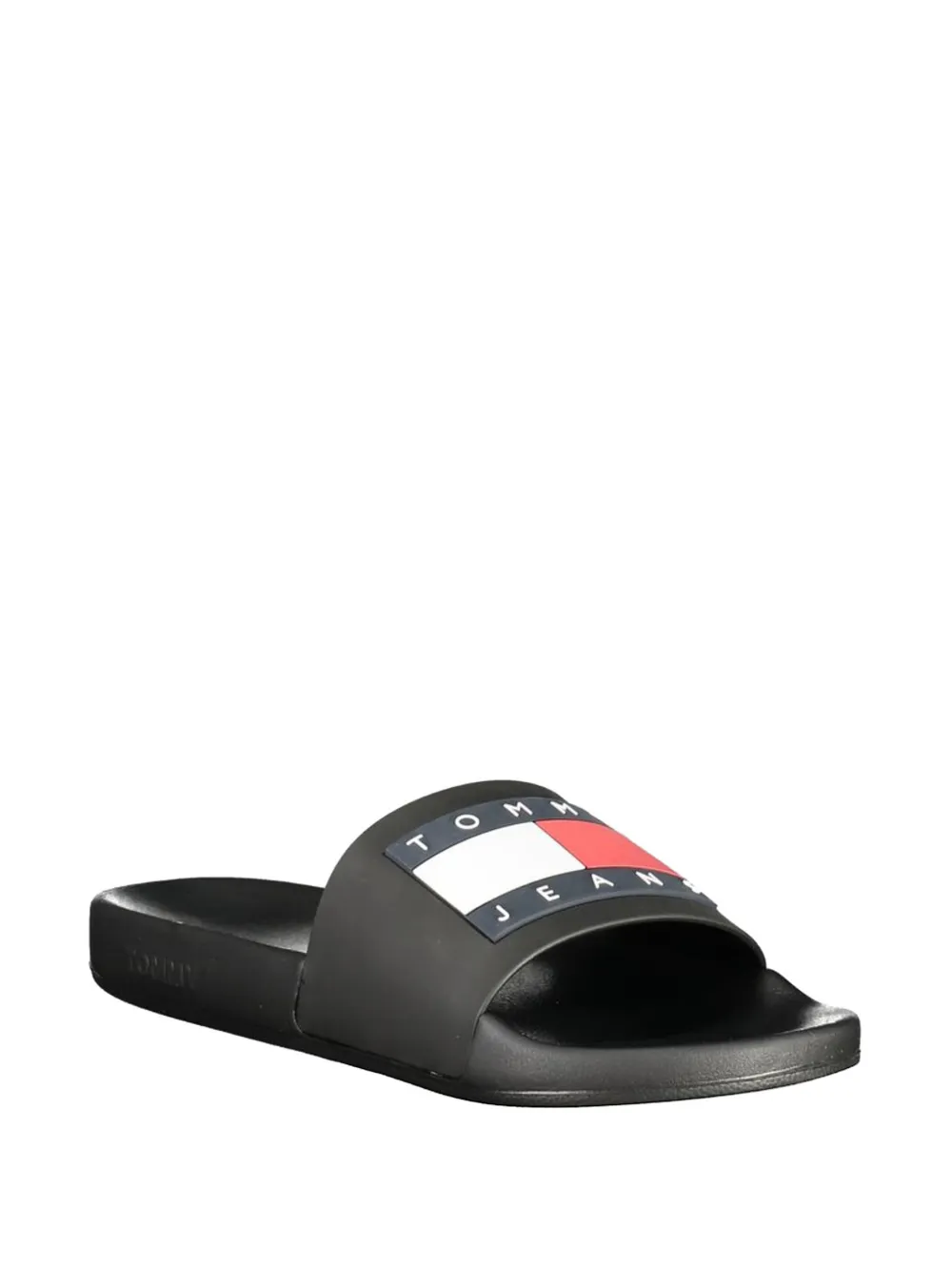 Tommy Hilfiger Flag slides Zwart