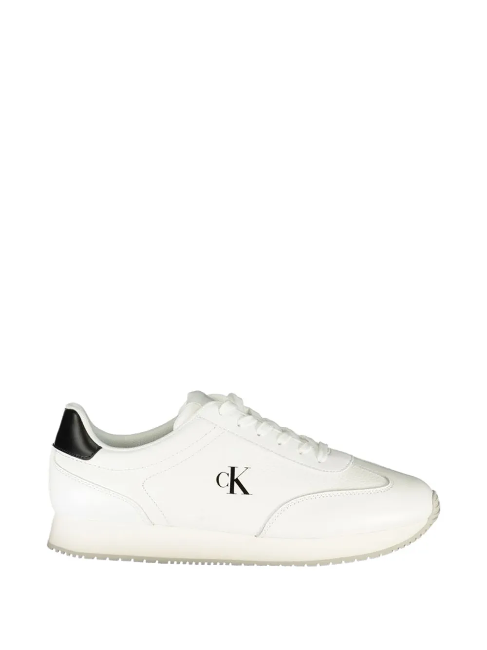Calvin Klein logo-print sneakers - Weiß