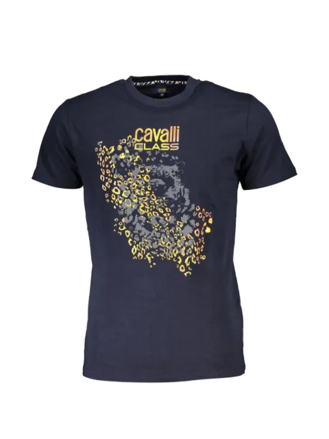 Cavalli Class leopard-print T-shirt